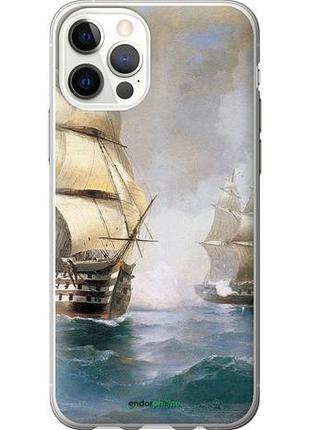 Чохол на iphone 12 pro айвазовський. кораблі "1603-2052-10746"