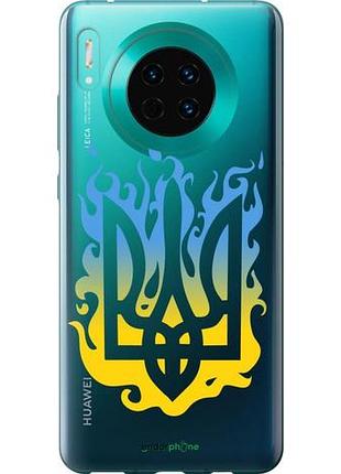 Чехол на huawei mate 30 герб v1 "5258u-1773-10746"