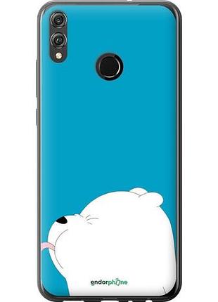Чехол на huawei honor 8x мишка 1 "4358u-1596-10746"