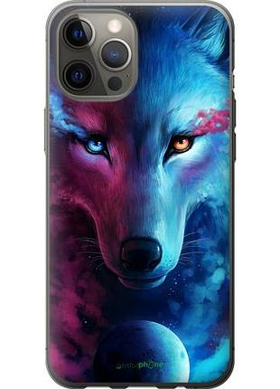 Чехол на iphone 12 pro max арт-волк "3999u-2054-10746"