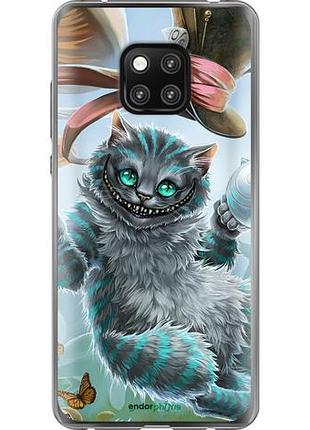 Чехол на huawei mate 20 pro чеширский кот 2 "3993u-1567-10746"