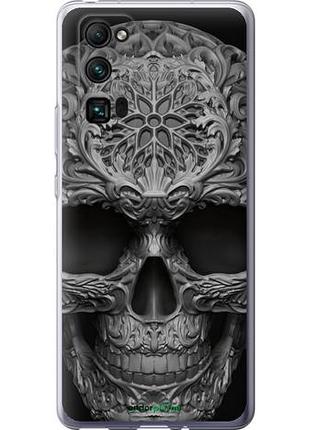 Чехол на huawei honor 30 pro skull-ornament "4101u-1920-10746"