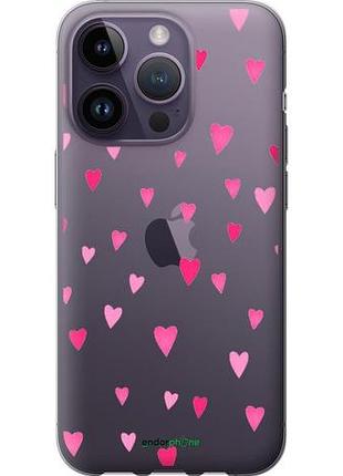 Чехол на iphone 14 pro сердечки 2 "4763u-2646-10746"