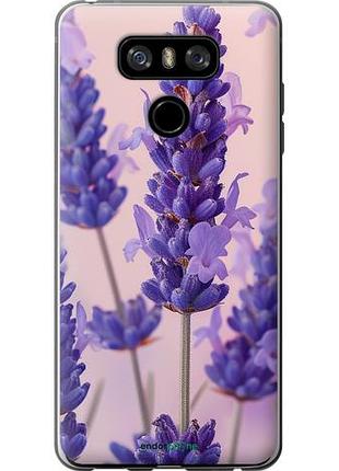 Чехол на lg g6 лаванда "6037u-836-10746"