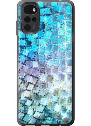 Чехол на motorola g22 переливающаяся чешуя "227u-2681-10746"