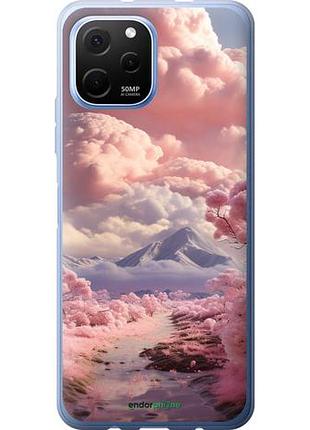 Чохол на huawei nova y61 рожеві хмари "5660u-2983-10746"