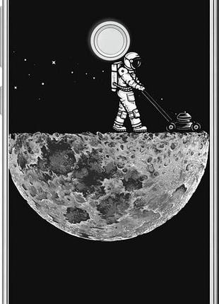 Чехол на huawei p8 lite (2017) moon in dark "4176u-777-10746"