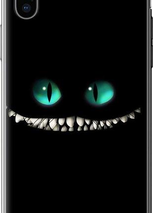 Чехол на iphone x чеширский кот "689u-1050-10746"