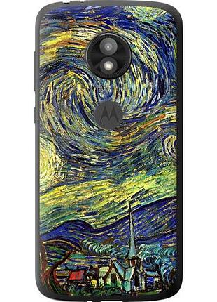 Чохол на motorola moto e5 play вінсент ван гог. зоряна ніч "163u-1429-10746"