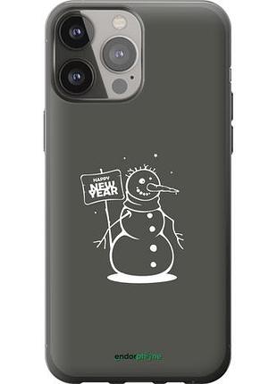 Чохол на iphone 13 pro max сніговик 1"4610u-2371-10746"