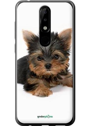 Чохол на nokia 5.1 plus цуценя йоркширського тер'єра "931u-1543-10746"