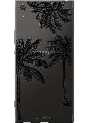 Чехол на sony xperia xa1 ultra g3212 пальмы1 "4634u-1237-10746"