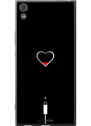 Чехол на sony xperia xa1 ultra g3212 подзарядка сердца "4274u-1237-10746"