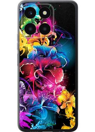 Чохол на huawei honor x6a абстрактні квіти "511u-3340-10746"