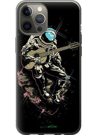 Чехол на iphone 12 pro max космонавт с гиратой "4138u-2054-10746"