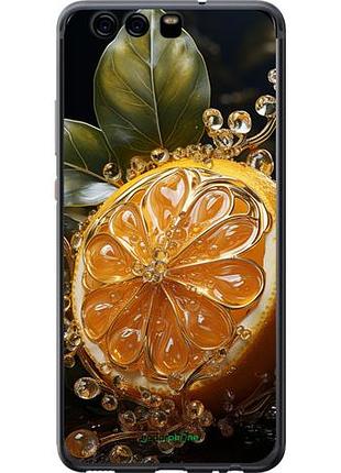 Чехол на huawei p10 лимон "5647u-780-10746"