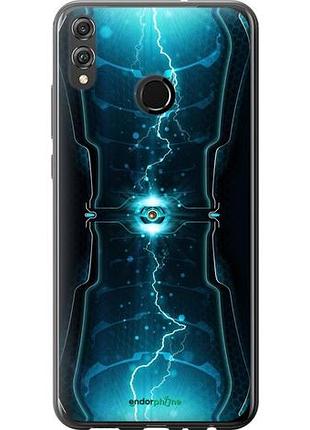 Чехол на huawei honor 8x молнии в цилиндре "120u-1596-10746"