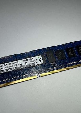 Серверная оперативная память sk hynix 8gb ddr3l-1600 reg ecc (модель hmt41gr7afr4a-pb)