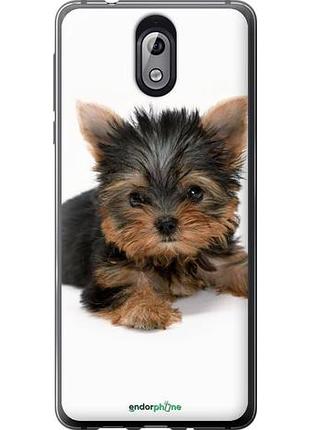 Чохол на nokia 3.1 цуценя йоркширського тер'єра "931u-1530-10746"