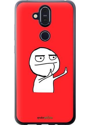 Чехол на nokia 8.1 мем "4578u-1620-10746"