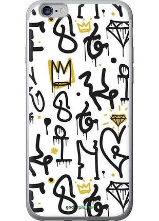 Чехол на iphone 6 plus graffiti art "4355u-48-10746"