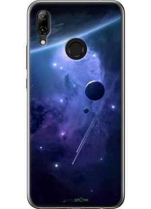 Чохол на huawei nova 3 планети в синьому космосі "171u-1535-10746"