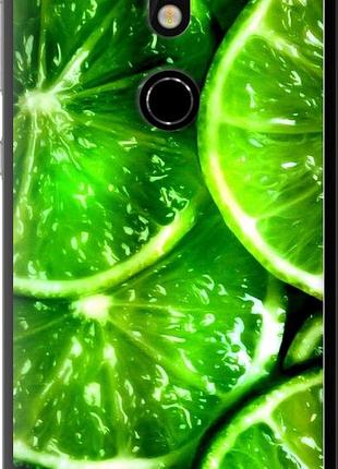 Чохол на nokia 7 зелені часточки лимона "852u-1367-10746"