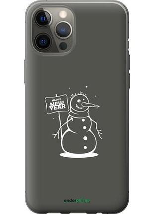 Чехол на iphone 12 pro max снеговик 1 "4610u-2054-10746"