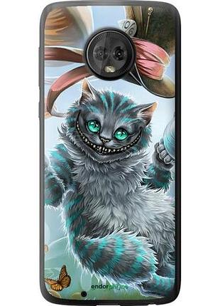 Чехол на motorola moto g6 чеширский кот 2 "3993u-982-10746"