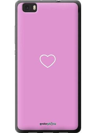 Чехол на huawei ascend p8 lite сердце 2 "4863u-126-10746"