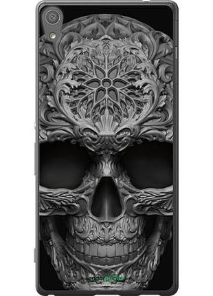 Чехол на sony xperia xa ultra dual f3212 skull-ornament "4101u-391-10746"