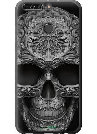 Чехол на huawei honor v9 / honor 8 pro skull-ornament "4101u-1246-10746"