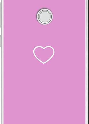 Чехол на huawei p8 lite (2017) сердце 2 "4863u-777-10746"
