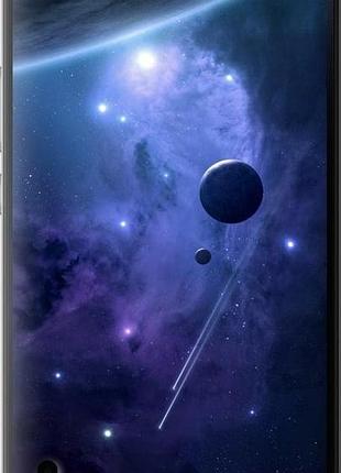 Чохол на huawei honor 6 plus планети в синьому космосі "171u-179-10746"