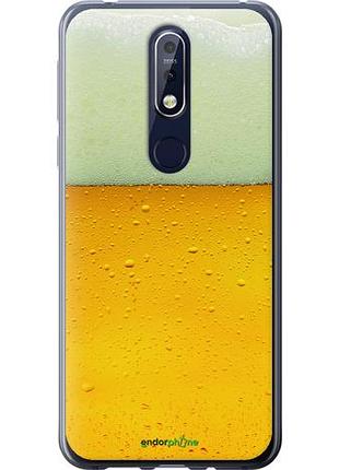 Чехол на nokia 7.1 пиво "1145u-1593-10746"