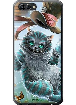 Чехол на huawei honor v10 / view 10 чеширский кот 2 "3993u-1579-10746"
