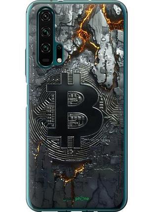 Чехол на huawei honor 20 pro раскаленный биткойн "6091u-1702-10746"
