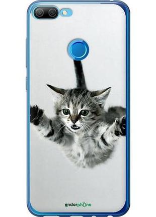 Чехол на huawei honor 9i летящий котёнок "2322u-1853-10746"