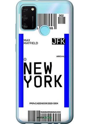 Чехол на huawei honor 9a new york "4861u-1900-10746"