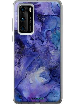 Чехол на huawei p40 мрамор 7 "4802u-1840-10746"