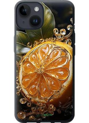 Чехол на iphone 14 лимон "5647u-2648-10746"