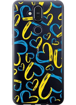 Чохол на nokia 8.1 серце ua "5292u-1620-10746"