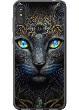 Чехол на motorola one power кошка "5548u-1588-10746"