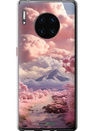 Чехол на huawei mate 30 pro розовые облака "5660u-1796-10746"