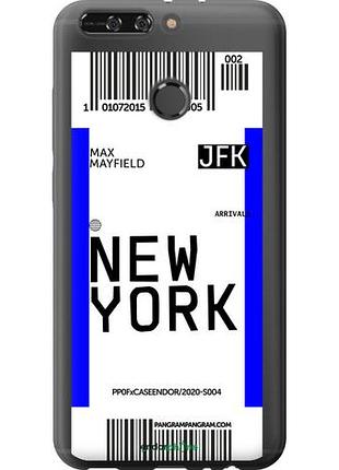 Чехол на huawei honor v9 / honor 8 pro new york "4861u-1246-10746"