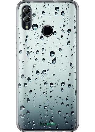 Чехол на huawei honor 10 lite стекло в каплях "848u-1618-10746"