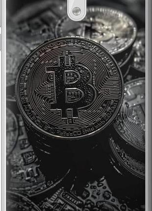 Чехол на nokia 3 black bitcoin "6090u-818-10746"