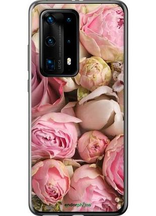 Чехол на huawei p40 pro plus розы v2 "2320u-1917-10746"