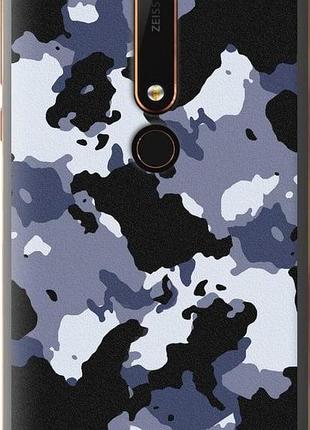 Чехол на nokia 6 2018 камуфляж v4 "1182u-1386-10746"