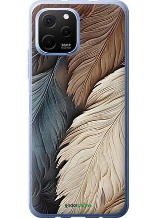 Чохол на huawei nova y61 листя в стилі бохо "5643u-2983-10746"